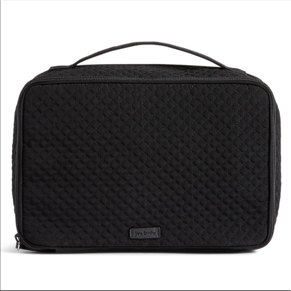 Vera Bradley Large blush & brush makeup case